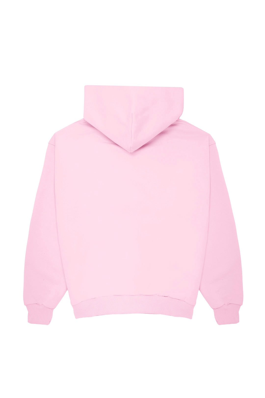 Distressed Hoodie Baby Pink