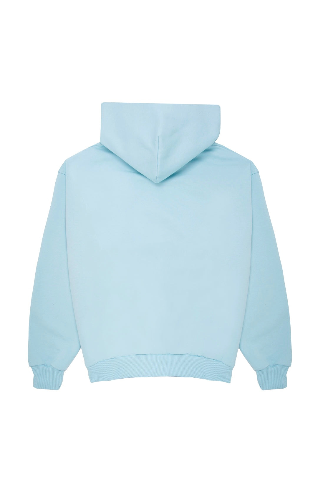 Distressed Hoodie Sky Blue