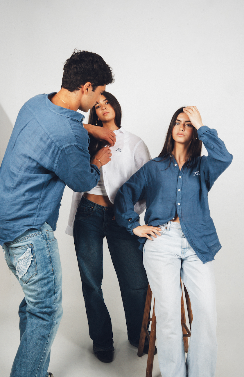 Camisa St-Tropez Navy Blue