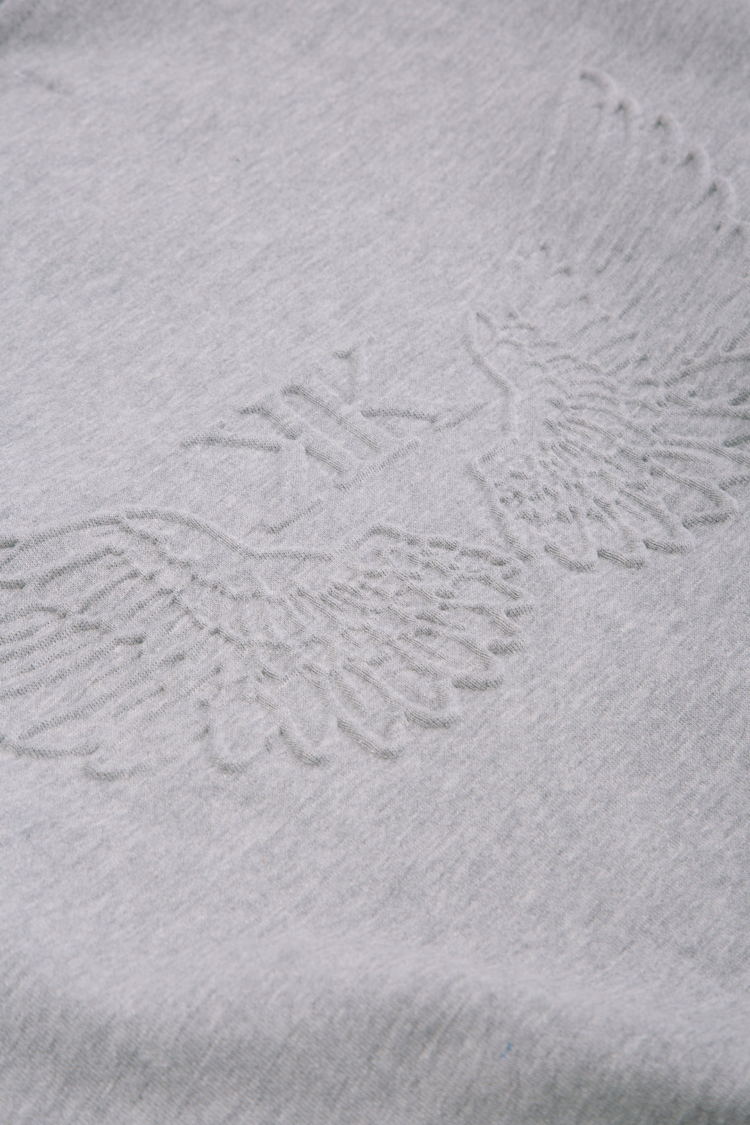 Embossed Crewneck Grey