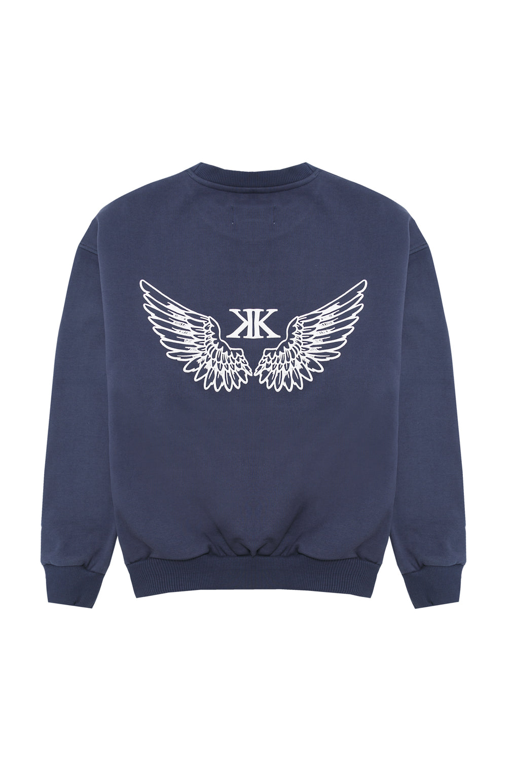 Wings Crewneck Navy Blue