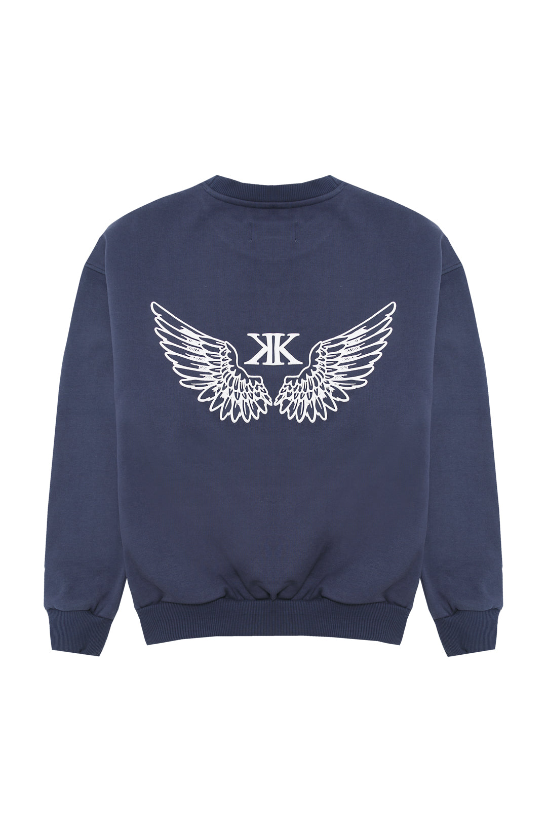 Wings Crewneck Navy Blue