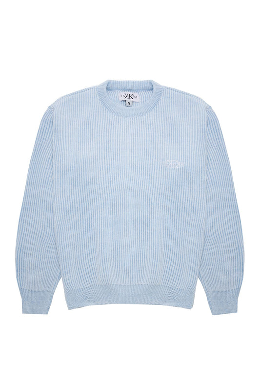 Striped Knitwear Blue