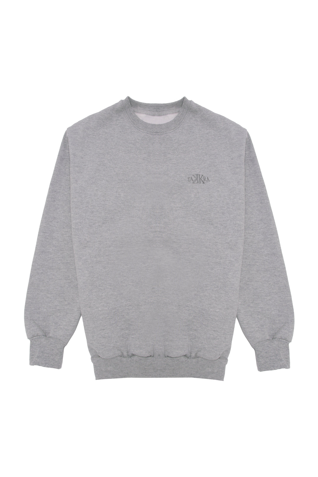 Embossed Crewneck Grey