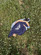 Wings Crewneck Navy Blue