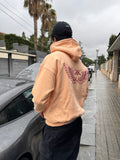 Wings Hoodie Peach Orange