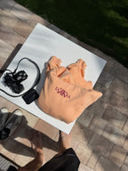 Wings Hoodie Peach Orange