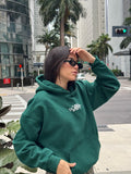 Wings Hoodie Forest Green