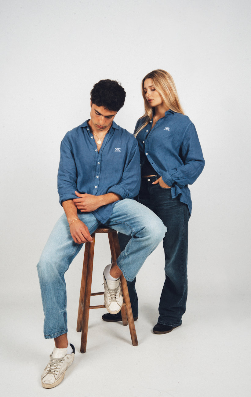 Camisa St-Tropez Navy Blue