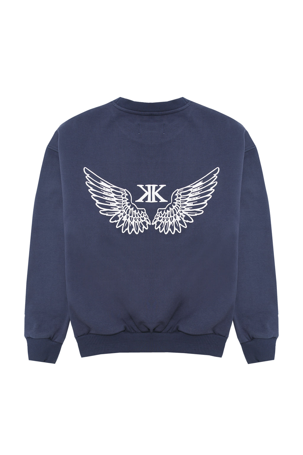 Wings Crewneck Navy Blue