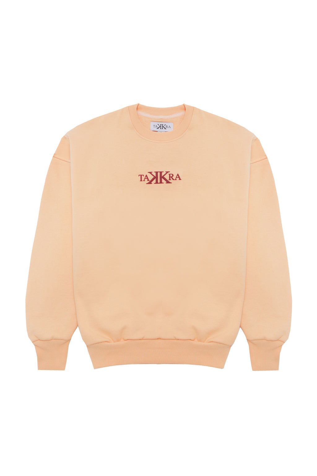 Wings Crewneck Peach Orange