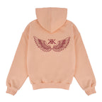 Wings Hoodie Peach Orange