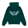 Wings Hoodie Forest Green